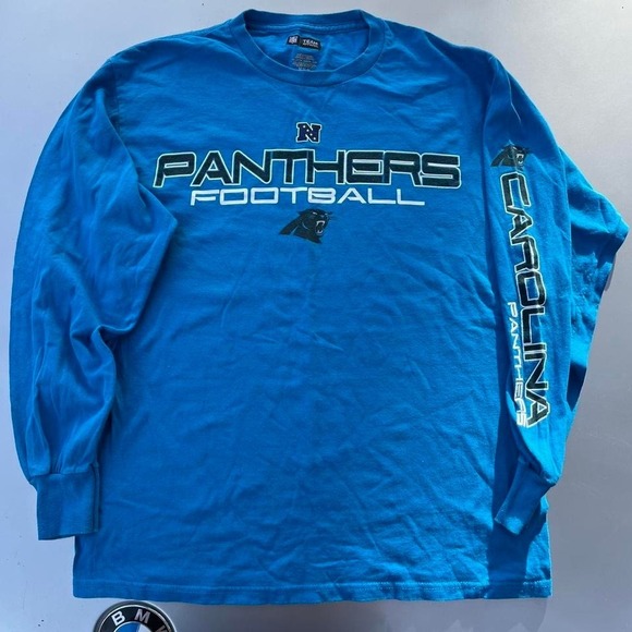 NFL Other - Carolina Panthers blue long sleeve shirt